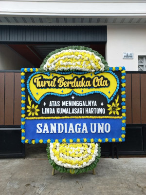 Papan Bunga Duka di Sukarasa