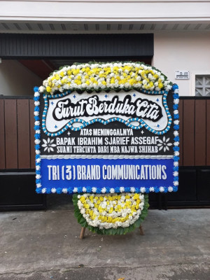 Papan Bunga Duka di Sukarasa